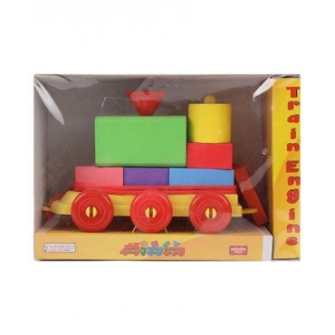 Anindita Toys Build A Train Engine Toy